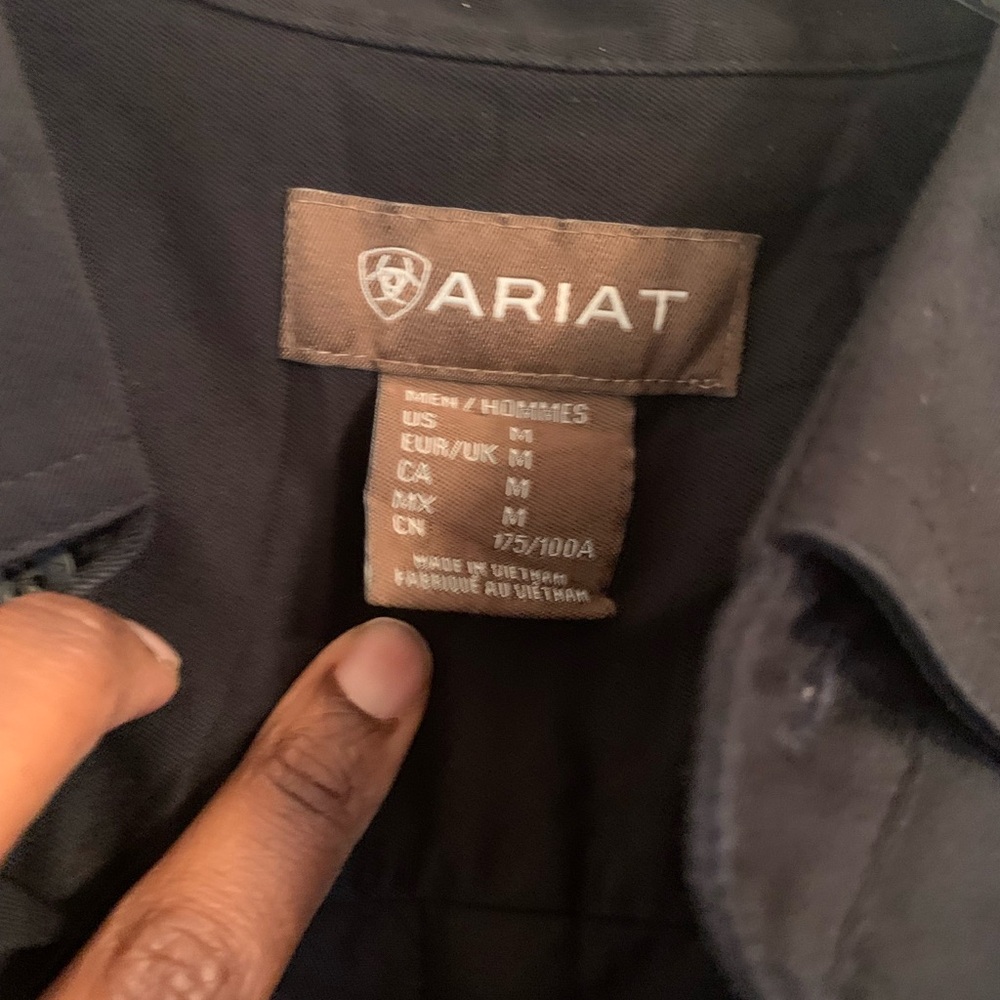 Ariat Solid Twilight Classic Button Down Long Sle… - image 3